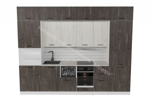 Кухонный гарнитур Сиена люкс 3000 мм