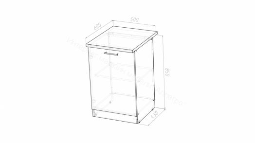 Кухонный гарнитур Нефрит экстра 2500 мм