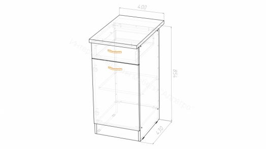 Кухонный гарнитур Виола экстра 3000 мм