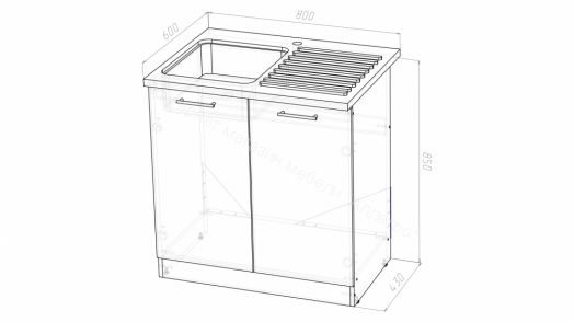 Кухонный гарнитур Виола экстра 3000 мм