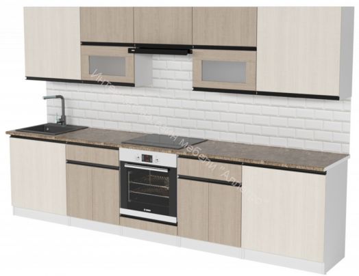 Кухонный гарнитур Кварц экстра 3000 мм