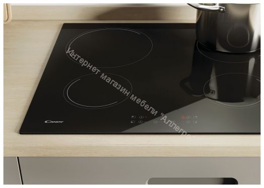 Встраиваемая электрическая варочная панель Candy CH64CCB/4U2