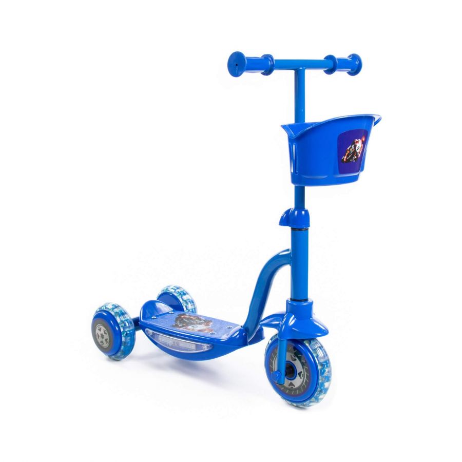 TJ-411 Детский самокат (синий) (в коробке)