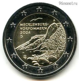Германия 2 евро 2024 A