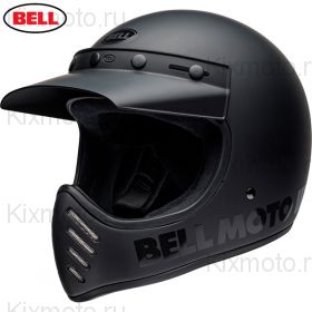 Мотошлем Bell Moto-3 Classic, Черный матовый