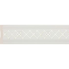 Багет Cosca Бордюр 80-1 Трельяж Слоновая Кость W1080-1/W25 Д240хШ1.2хВ8см / Коска.