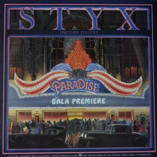 Styx ‎- Paradise Theatre 1978 (1981) LP