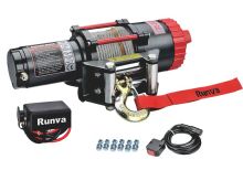 Лебёдка электрическая 12V Runva 3500A lbs 1588 кг