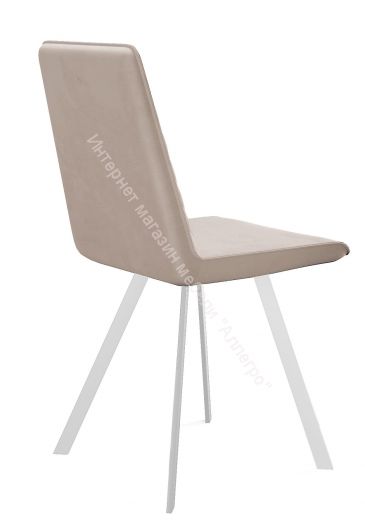 Стул Dikline 202 B03 BEIGE Ножки белые