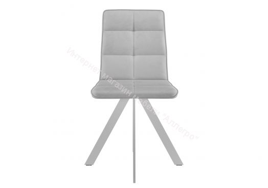 Стул Dikline поворотный 230 В22 GREY Ножки белые