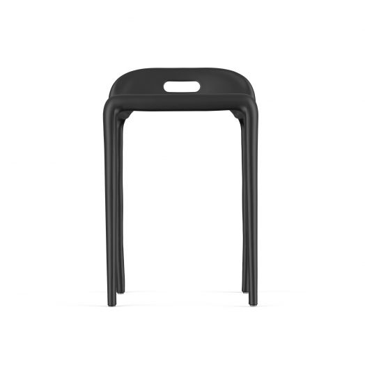 Стул пластиковый, штабелируемый ESPACE  (черный)