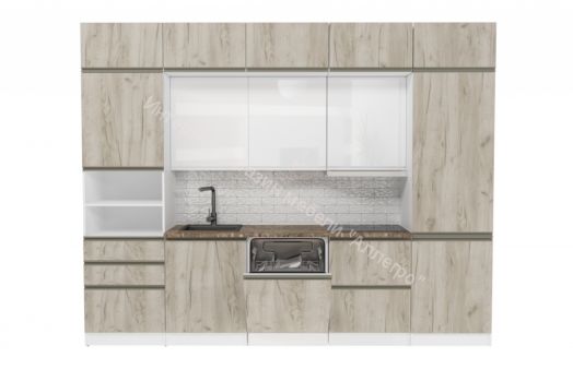 Кухонный гарнитур Антика экстра 5 3000 мм