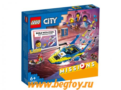 Конструктор LEGO CITY 60355 водная полиция