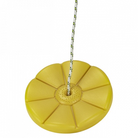 Подвесные пластиковые качели-тарзанка Liana (Жёлтая)