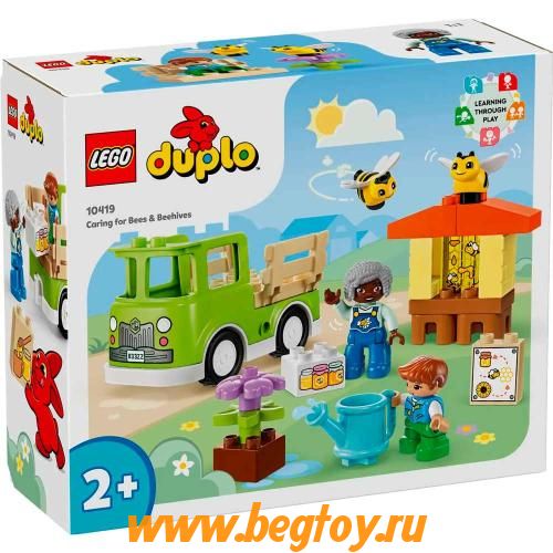 Конструктор LEGO DUPLO 10419 "Уход за пчёлами и ульями"