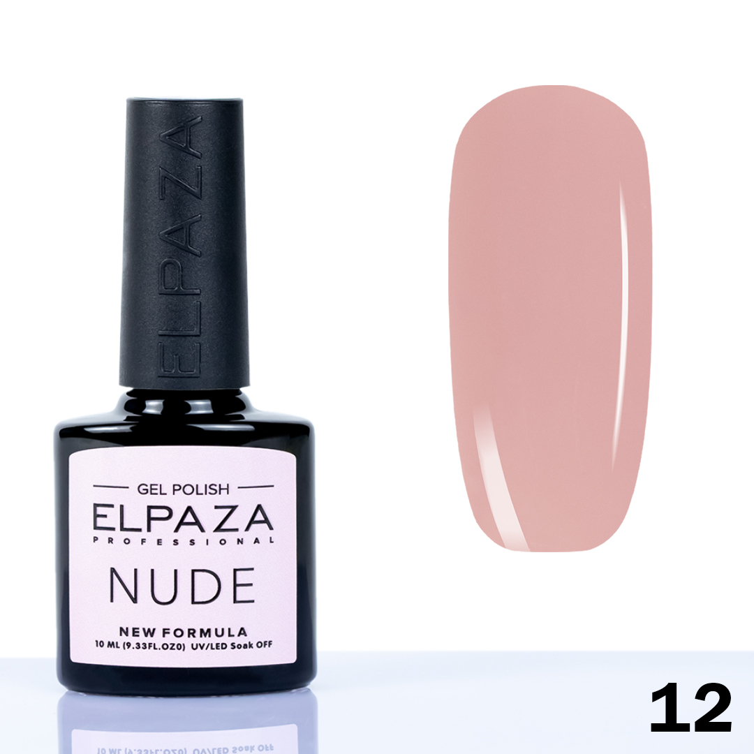 Elpaza гель-лак  Nude  10 мл   №12