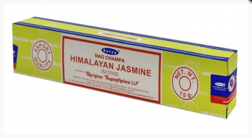 Благовония Наг Чампа Гималайский жасмин 15г Сатья Nag Champa Himalayan Jasmine Incense Satya