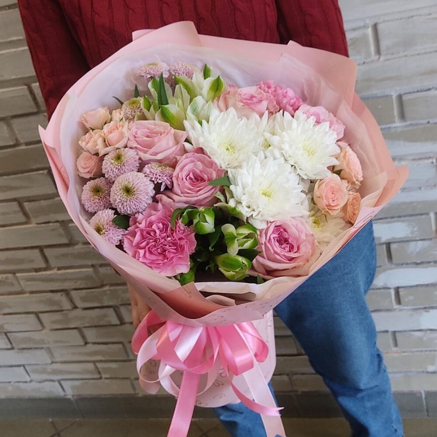 Букет с розами О"Хара