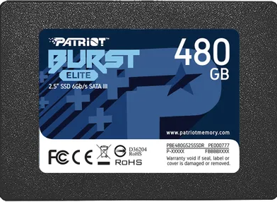 Жесткий диск SSD Patriot Burst Elite 480 Гб 2.5" SATA III