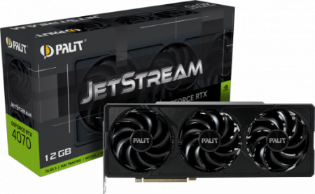 Видеокарта GeForce RTX 4070 12Gb Palit Jetstream NED4070019K9-1047J