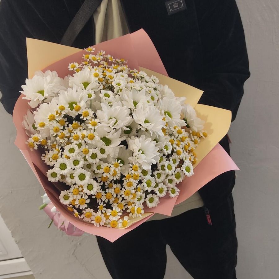 Микс из ромашек размер M