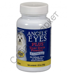 Средство от слезотечения добавка Ангельские глазки Angels eyes Plus 45гр курица США