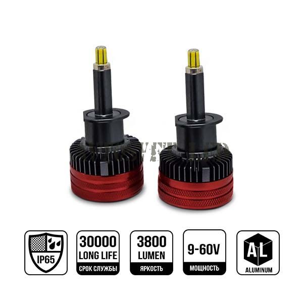 Автомобильные лампы светодиодные A1-H1-12-24V