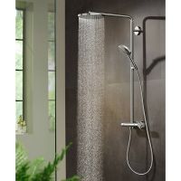 Душевая система Hansgrohe Raindance Select S 27633990 с термостатом полированное золото схема 3