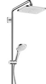 Душевая система Hansgrohe Croma E Showerpipe 27630000 с термостатом хром ФОТО