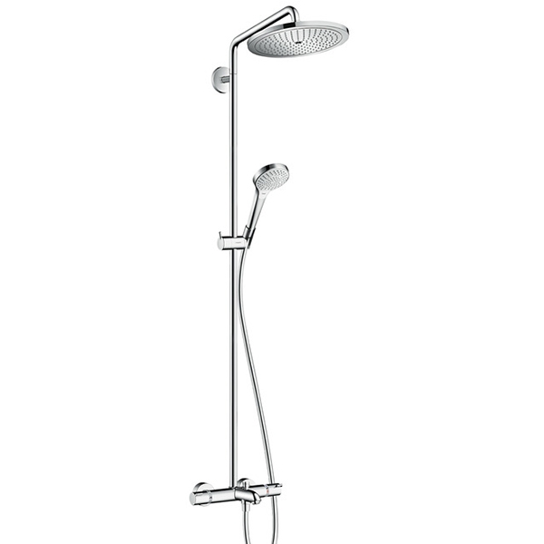 Душевая система Hansgrohe Croma Select S 26792000 хром схема 1