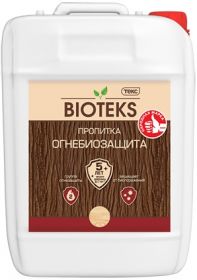 Огнебиозащита для Древесины Bioteks 10л 2 Группа с Розовым Индикатором / Биотекс Огнебиозащита.