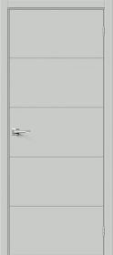 Межкомнатная Дверь Эмаль Bravo Граффити-2 Grace 800x2000мм (Полотно+Коробка+5 Наличников) / Браво.