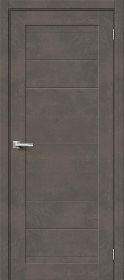 Межкомнатная Дверь Хард Флекс Bravo Браво-21 Brut Beton 900x2000мм (Полотно+Коробка+5 Наличников) / Браво.