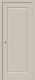 Межкомнатная Дверь ПЭТ Bravo Прима-10 Cream Silk 600x2000мм (Полотно 1шт) / Браво.