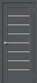 Межкомнатная Дверь ПЭТ Bravo Браво-22 Stormy Silk / Magic Fog 800x2000мм (Полотно+Коробка+5 Наличников) / Браво.