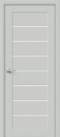 Межкомнатная Дверь ПЭТ Bravo Браво-22 Grey Silk / Magic Fog 700x2000мм (Полотно 1шт) / Браво.