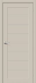Межкомнатная Дверь ПЭТ Bravo Браво-20 Cream Silk 700x2000мм (Полотно+Коробка+5 Наличников) / Браво.