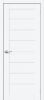Межкомнатная Дверь ПЭТ Bravo Браво-20 White Silk / Браво.