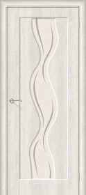 Межкомнатная Дверь Винил Bravo Вираж-2 Casablanca / Art Glass 700x2000мм (Полотно 1шт) / Браво.