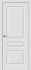 Межкомнатная Дверь Винил Bravo Скинни-14 П-23 Белый 900x2000мм (Полотно 1шт) / Браво.
