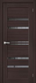 Межкомнатная Дверь с Экошпоном Bravo Браво-30 Wenge Melinga / Mirox Grey 700x2000мм (Полотно 1шт) / Браво.