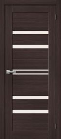 Межкомнатная Дверь с Экошпоном Bravo Браво-30 Wenge Melinga / Magic Fog 800x2000мм (Полотно+Коробка+5 Наличников) / Браво.