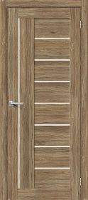 Межкомнатная Дверь с Экошпоном Bravo Браво-29 Original Oak / Magic Fog 700x2000мм (Полотно+Коробка+5 Наличников) / Браво.