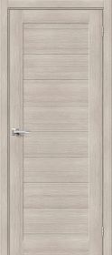 Межкомнатная Дверь с Экошпоном Bravo Браво-21 Cappuccino Melinga 900x2000мм (Полотно 1шт) / Браво.