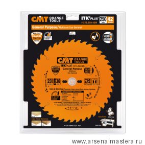 Диск пильный ультратонкий 300 x 30 x 2,6 / 1,8 18гр 10гр ATB плюс 8гр SHEAR Z48 CMT 271.300.48M