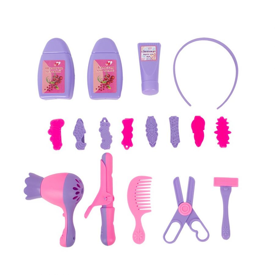 Игровой набор «Парикмахер» №2 17 предметов