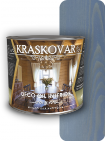 Масло для Интерьера Kraskovar Deco Oil Interior 2,2л Аквамарин / Красковар
