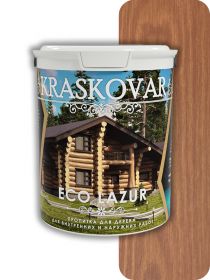 Пропитка для Дерева Kraskovar Eco Lazur Рябина 9л / Красковар