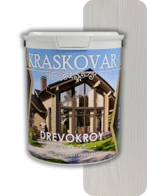 Антисептик Кроющий Kraskovar Drevokroy Белый 0,9л / Красковар