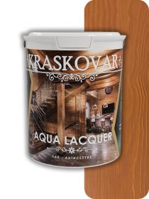 Лак-Антисептик для Дерева и Камня Kraskovar Aqua Lacquer Лиственница 2л / Красковар